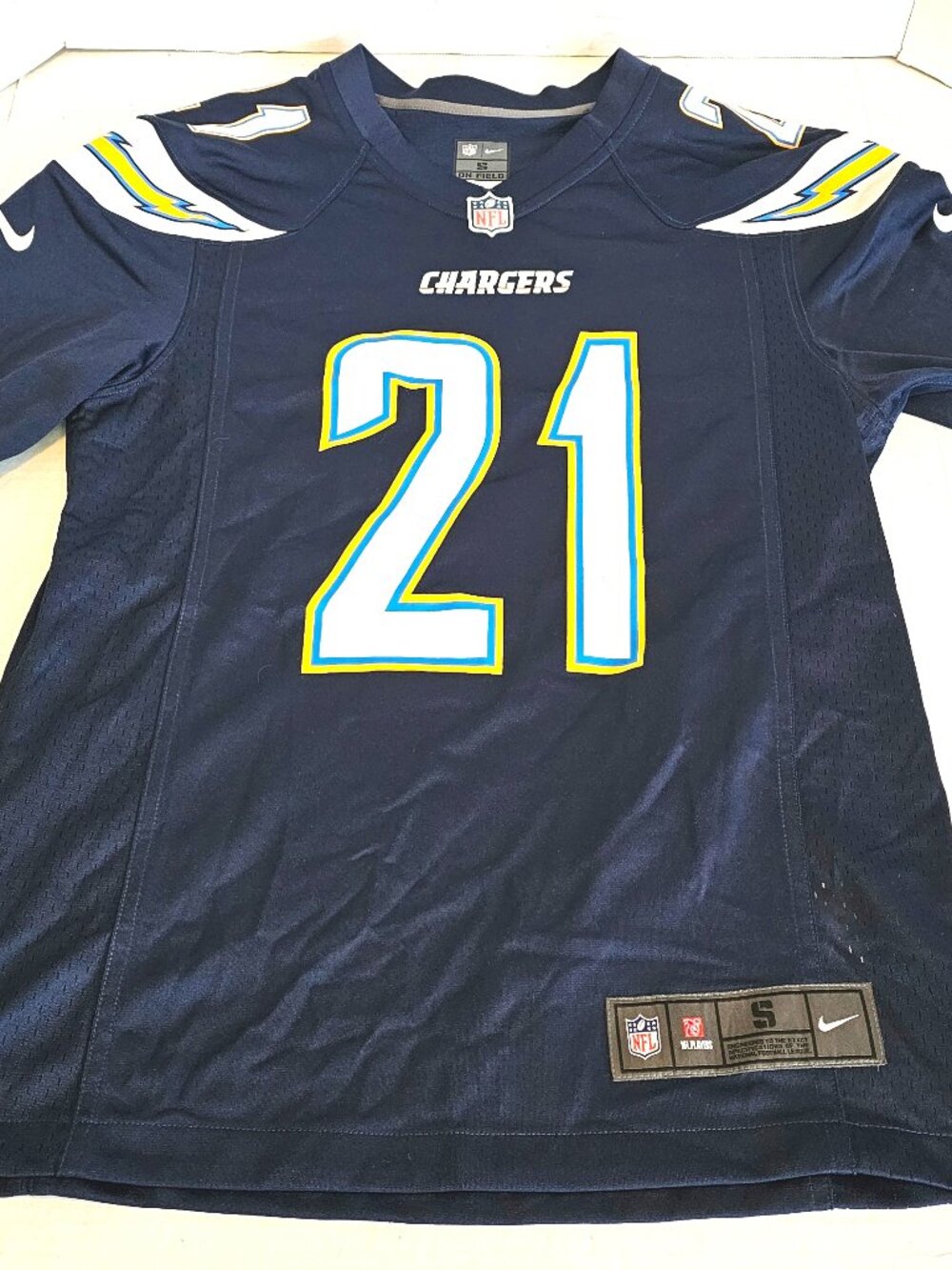 Nike On Field LaDainian Tomlinson #21 San Diego Chargers Jersey Size: Small